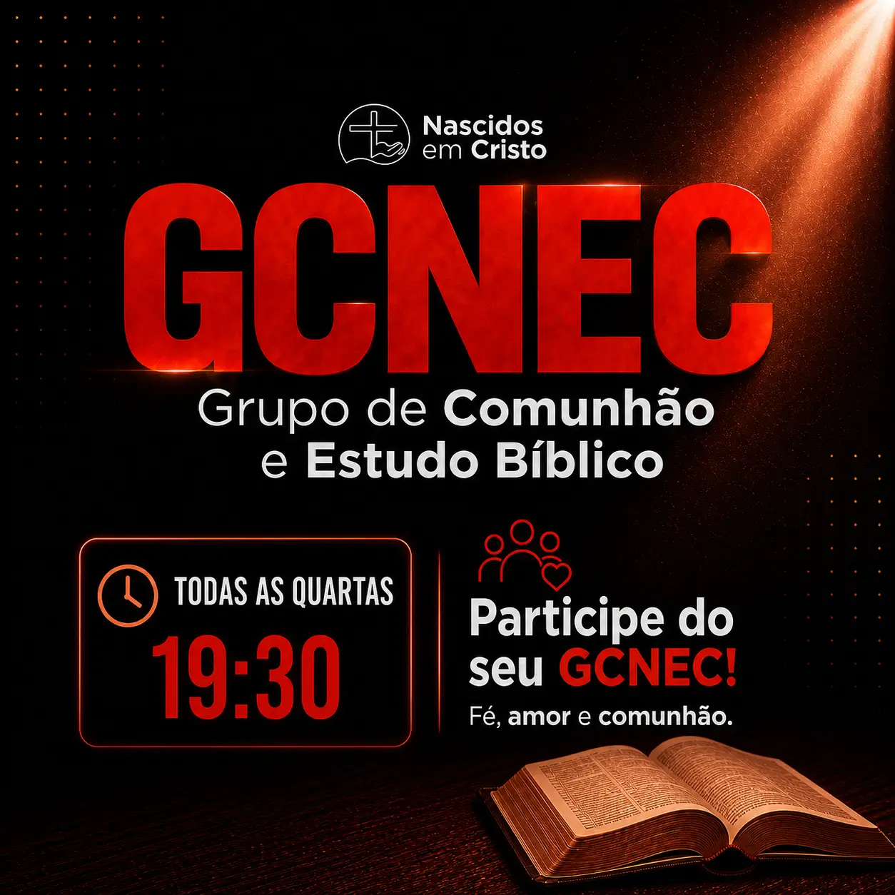 Grupo de Comunhão e Ensino Bíblico Igreja Nascidos em Cristo