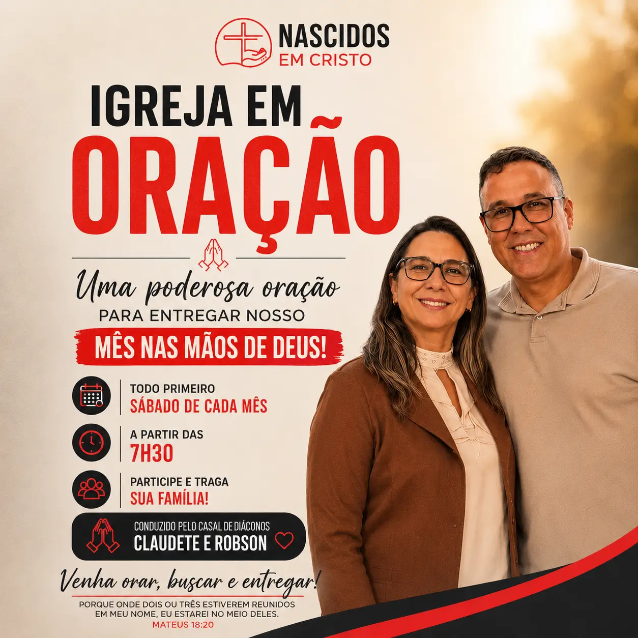 Ministério Oração Igreja Nascidos em Cristo