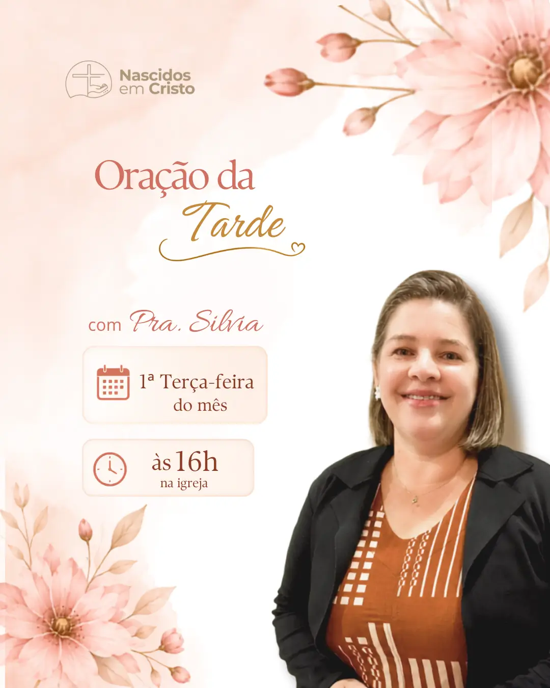 Oração igreja Evangélica Nascidos em Cristo